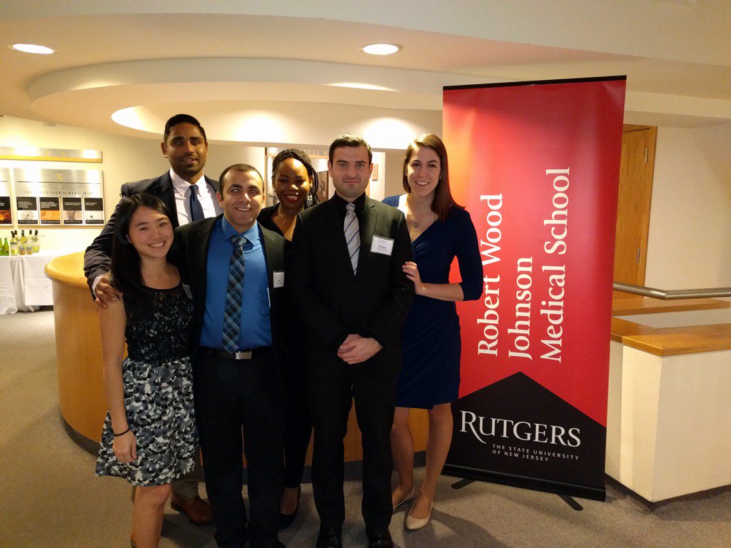 rwjmsOteam's tweet photo. O-team reunites! #PC10YearGala #rwjms #O-Team #RUHereNow250 https://t.co/9VzervDuTN