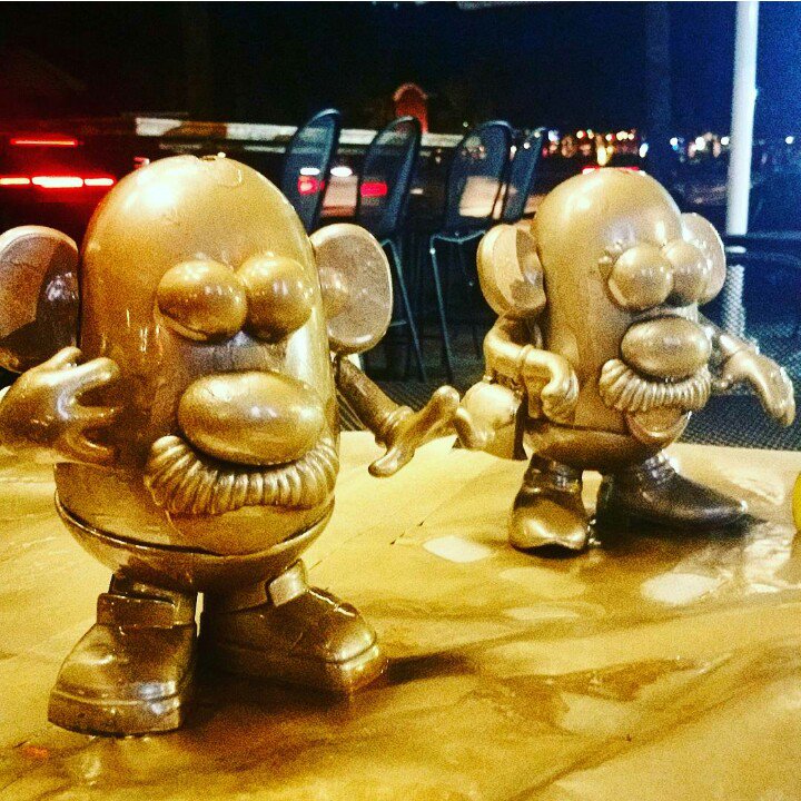 MyFathersStache's tweet photo. .@HolyCitySinner Trophies for tonight's contest! Starts at 7:30. Cash prizes. Walk-ins welcome. https://t.co/zZeTRs991b