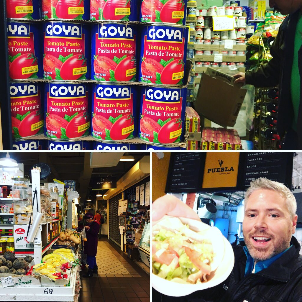 Yum <a href="/EssexStMarket/">Essex Street Market</a> reporting/ eating <a href="/TurnstileTours/">Turnstile Tours & Studio</a> has tours. I'm looking at healthy food options #NYC