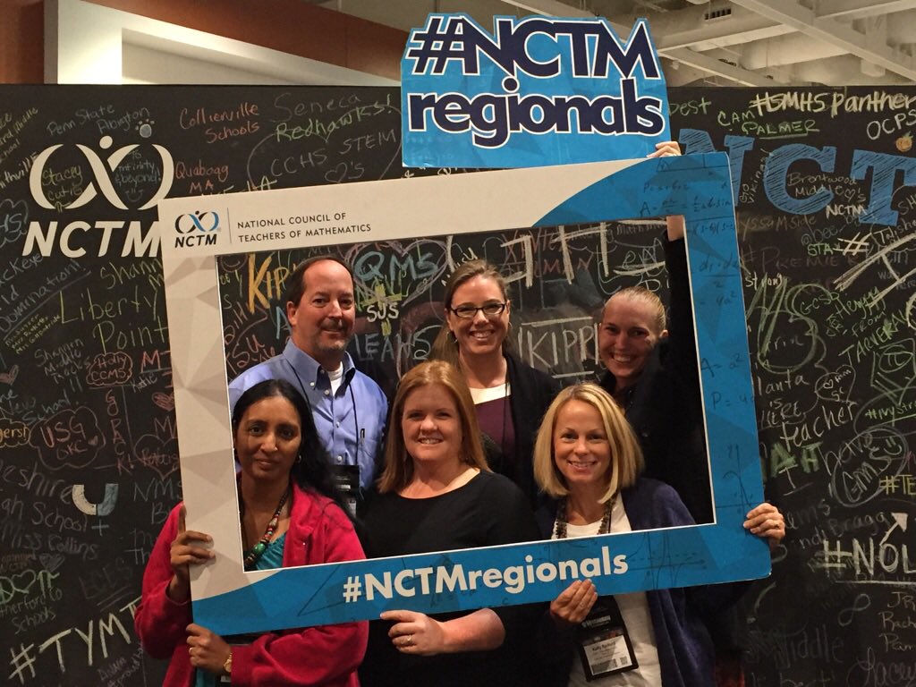 RayWithanay's tweet photo. #NCTMregionals was amazing! @steve_layson @h_padgett2 @cristinavsmith @kw_kwraiford https://t.co/d3Hqh1vsDJ