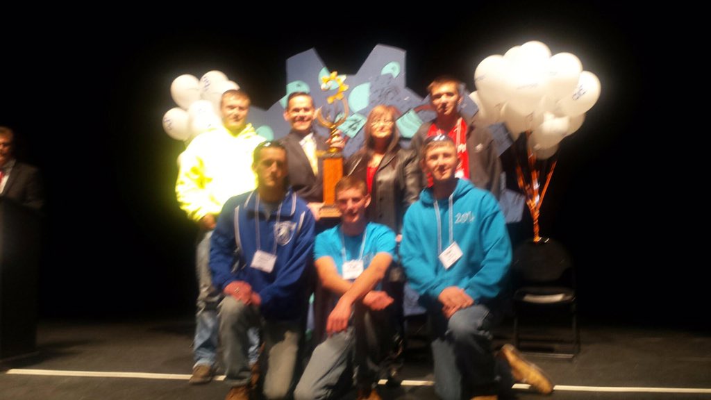 ApolloCC's tweet photo. Apollo 2015 Maker Cup champions!!!! #MakerFest2015 @LinkLimaAllenCo https://t.co/p4tXf9jUpj