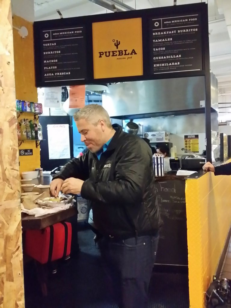 Yum! <a href="/PIX11News/">PIX11 News</a> <a href="/gregmocker/">Greg Mocker</a> can't get enough of <a href="/EssexStMarket/">Essex Street Market</a> and Puebla Mexican Food.