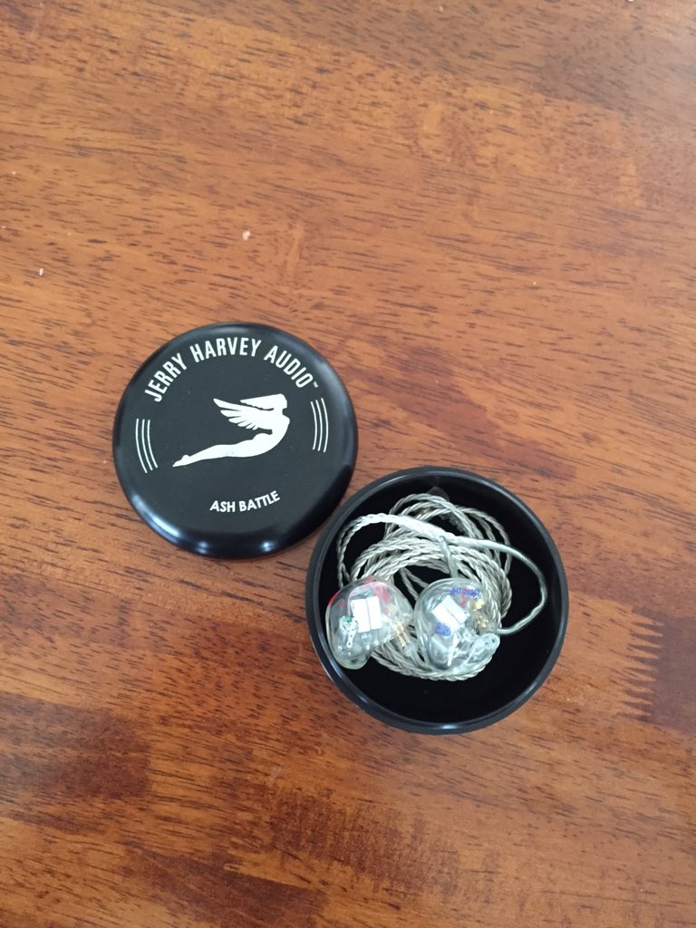 Good times coming to my ears... <a href="/JHAudio/">Jerry Harvey Audio</a> <a href="/ForefrontProd/">ForefrontProductions</a> #earzone