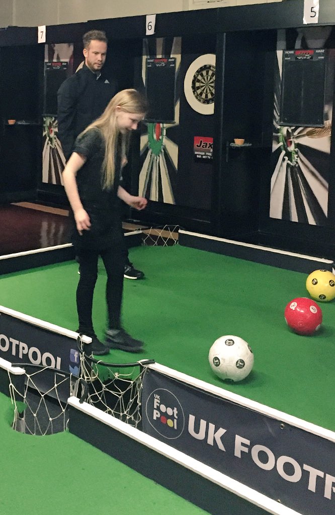 Freya rocking 'FOOTPOOL' tonight!
**Perfect for kids parties.**
**Call 01332 296698**
<a href="/ukfootpool/">UK FootPool</a> <a href="/JohnWhetton/">John Whetton</a>