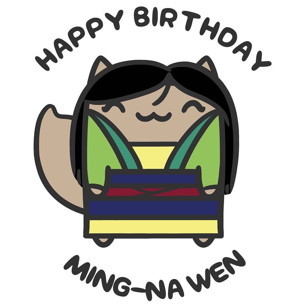 Happy Birthday, Ming-Na Wen! I\ve been a fan of hers since Mulan. And ER. And Agents of S. 