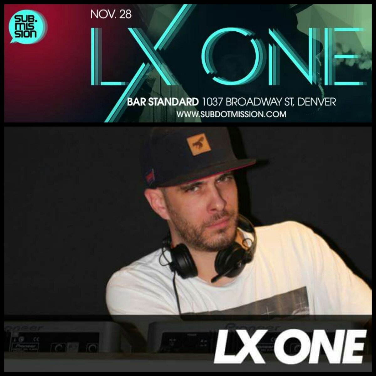 cgalvan0815's tweet photo. So stoked for the Denver debut of #LXOne next weekend at @BarStandard presented by @subdotmission ! Going to go off! https://t.co/4ENlpNQH4A