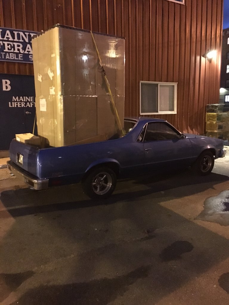 Liquid_Riot's tweet photo. We pay our debts on time. Returning a load of cans to @bunkerbrewingco in the ever reliable #elcamino. #riotlife https://t.co/I8xJ10MsiV