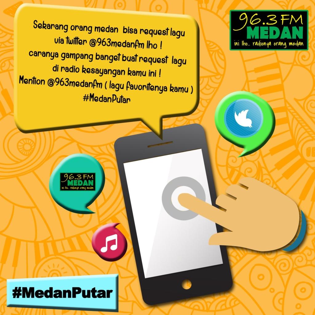 963MedanFM's tweet photo. Request lagu fovoritenya kamu yg bikin kamu makin semangat pagi ini !! dengan hashtag #MedanPutar #BukaMataWeekend https://t.co/W3joRJB4l6
