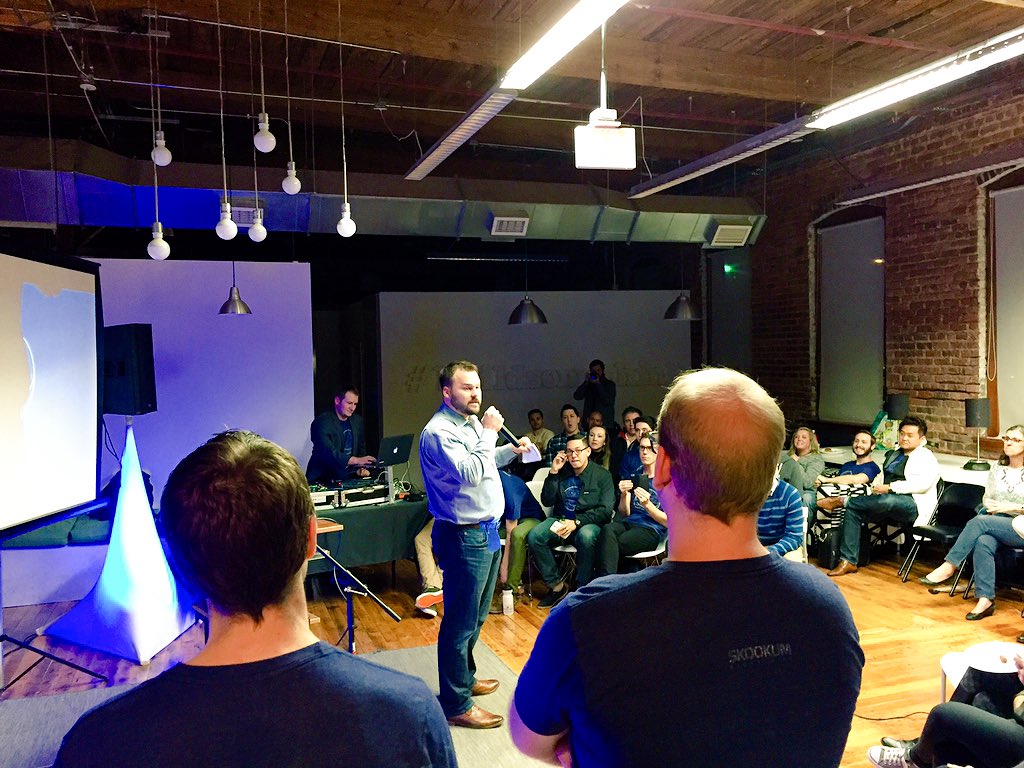 Skookum's tweet photo. Opening remarks @nightshiftclt with Skookum CEO @jameshartsell https://t.co/3XvS5lnWbG