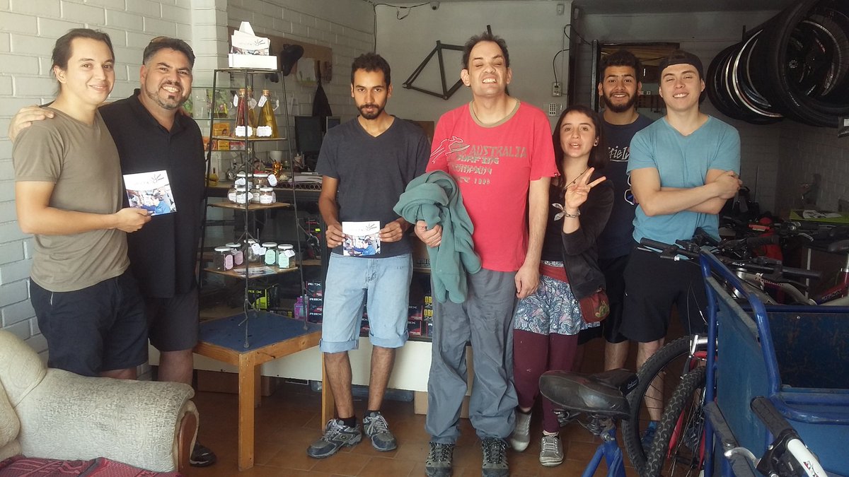 Tebicite's tweet photo. ¡Hoy es un día muy especial para nosotros! <3 @Tebicite y  @ohmybikescl camino a la inclusión https://t.co/xMJCyxYHzK