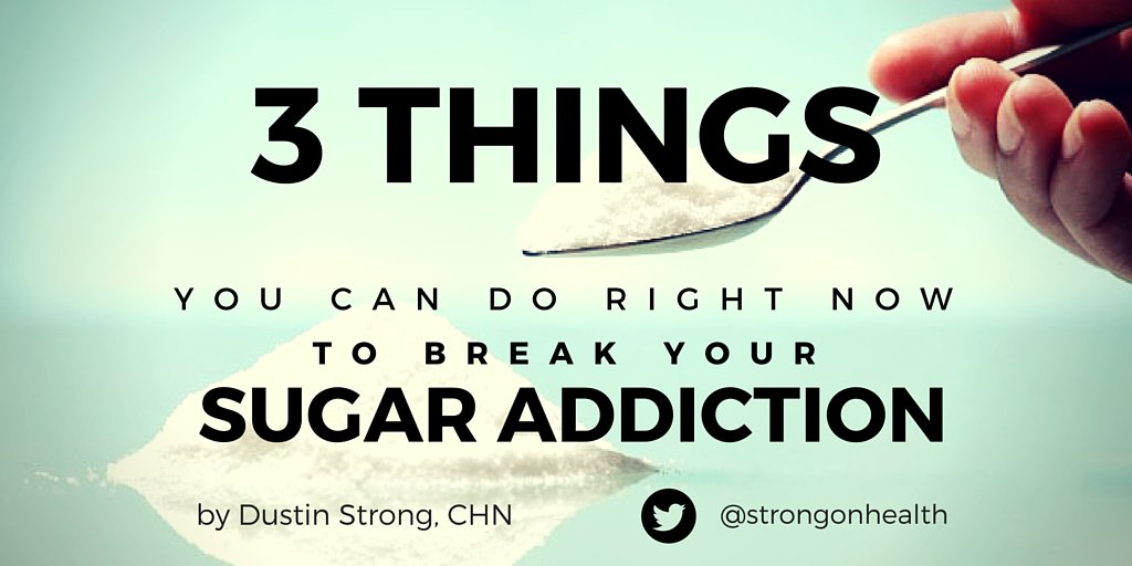 strongonhealth's tweet photo. 3 Things You Can Do Right Now to Break Your Sugar Addiction @SeleneNutrition https://t.co/uA8huhLjAn https://t.co/5KY0cuWoDi