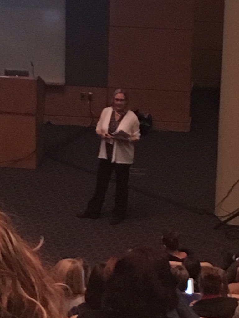 mrslistonclass's tweet photo. Katherine Applegate and Kate Messner talking about writing! #kaauthor #4Cspartans #mrbsammons https://t.co/V0QRiJgiMm