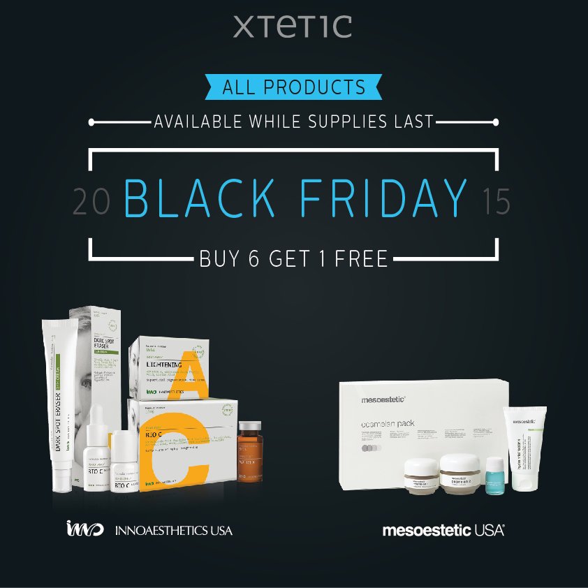 Innoaesthetics's tweet photo. #Black #Friday deals are here! Limit one promotion per professional product per person*  https://t.co/ynDA1l1eNI https://t.co/I5k7OymzUM