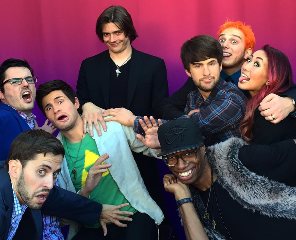 aespaillit's tweet photo. Congratulations for these 10 years to my favorite people in the world Smosh Family @smosh #Smosh10 https://t.co/xEdgNLlkJD