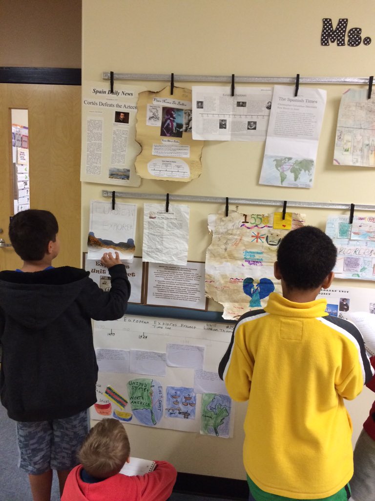 nsuttonteaches's tweet photo. Learning from peers thanks to @jmkreutzer and Ms. Messina's students @WilsonCreekES @WilsoncreekCST https://t.co/DXoorZzuY2