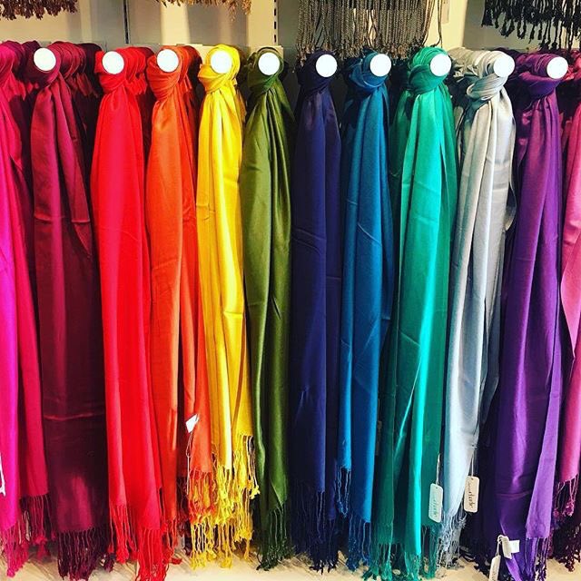 ShopGVR's tweet image. Feeling the cold? Think a scarf...or two from Charming Charlie.