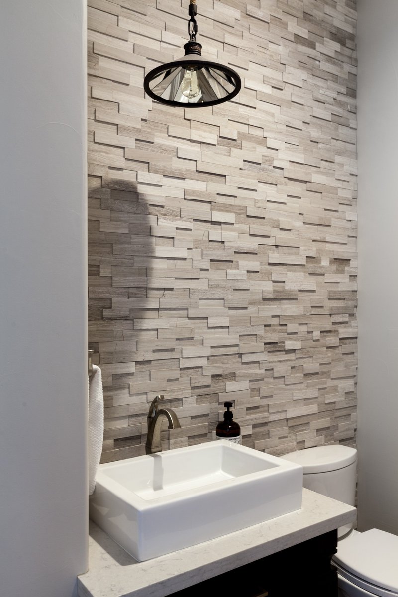 emsertile's tweet photo. #FunTileFriday highlights a MARVELOUS installation of our Metro Taupe Mosaic out of #Sacramento, #Ca! https://t.co/785DY61uE2