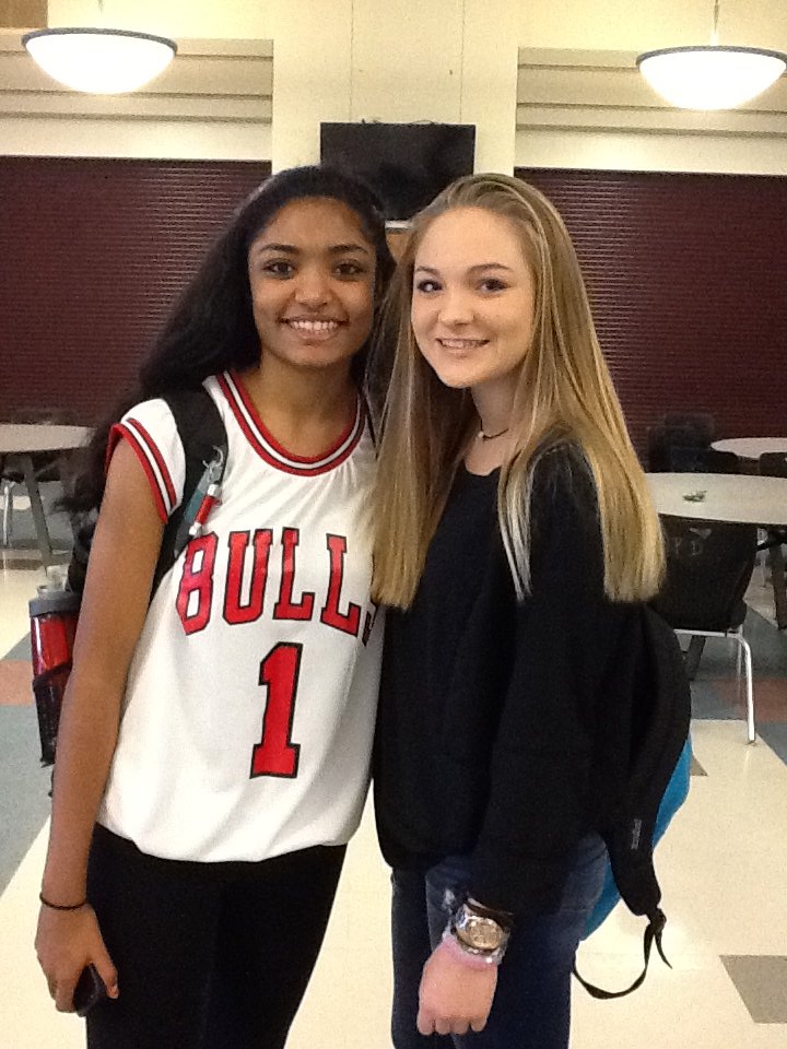 CHHSVolleyball's tweet photo. Freshmen offseason players of the week! Way to work Shreya and Brooke! https://t.co/V2BBITOy3L