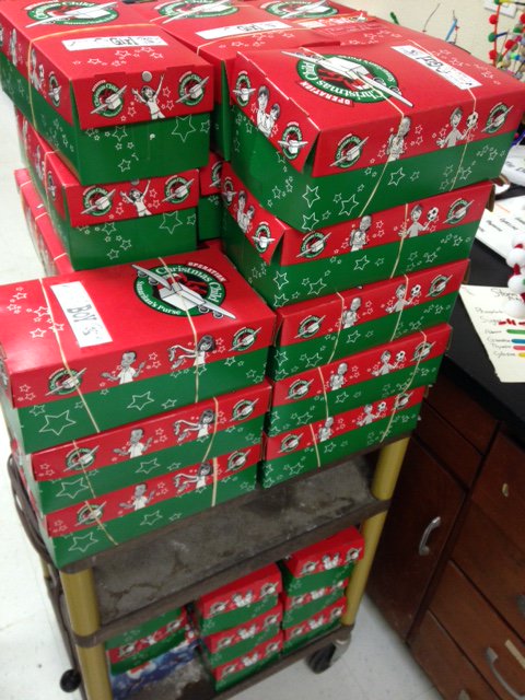 SJHS_nhs's tweet photo. TY to all that donated OCC boxes! It WILL make a difference in a child's life! #35boxes #Urock https://t.co/gMDOt6Ob9D