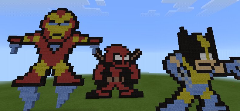 Minecraft Pixel Art At Memesavr Twitter