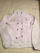 Carnegie423's tweet photo. I am selling White zip up for $30 near: Cartersville, GA on OfferUp. https://t.co/v5GA65JIGQ https://t.co/G0Er9Hh4K0