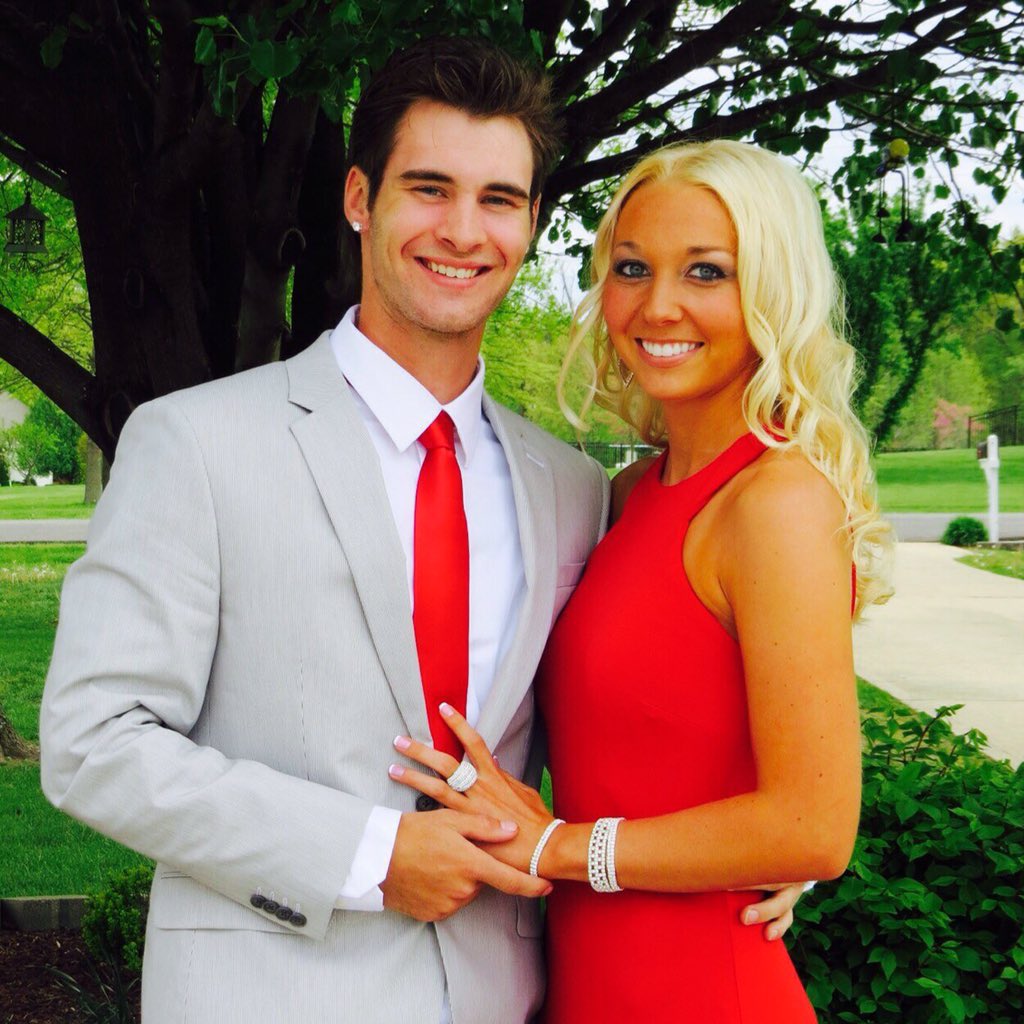 Justin_Blechle3's tweet photo. She said yessss! Its official!!! Spending the rest of my life with shawty. Can't wait to be Justin blechle-birke! https://t.co/cgHiqkcohj