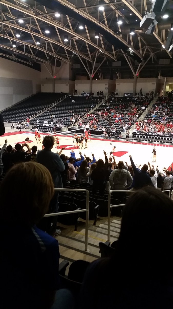 MsLyon1's tweet photo. Awesome job to the Lady Hawks Volleyball. They're headed to the State Championship! #hawkprideneverdies #takestate https://t.co/WuuS4seOZI