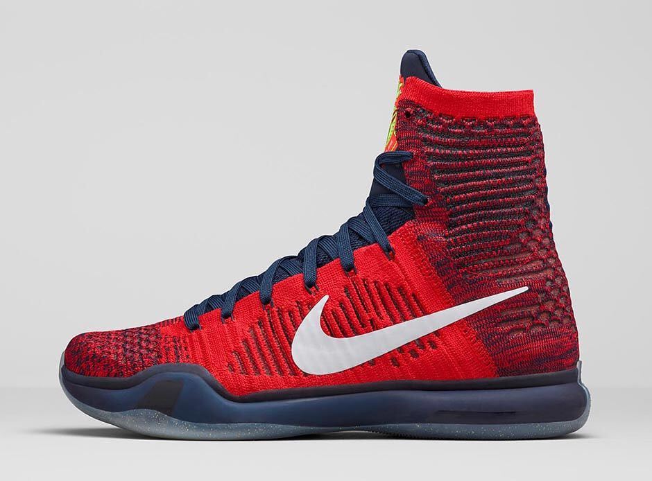 kobe 10 red white and blue