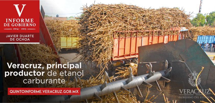GobiernoVer's tweet photo. #Veracruz genera energías alternas y es líder productor de etanol del país. #5InformeJD https://t.co/m1J7xmG2Q9 https://t.co/phL1l7YHZk