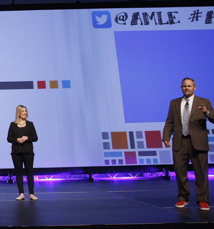 EduSum's tweet photo. Just me and @DruTomlin_AMLE hanging out at #AMLE2015 #throwback https://t.co/4liO80cSgX