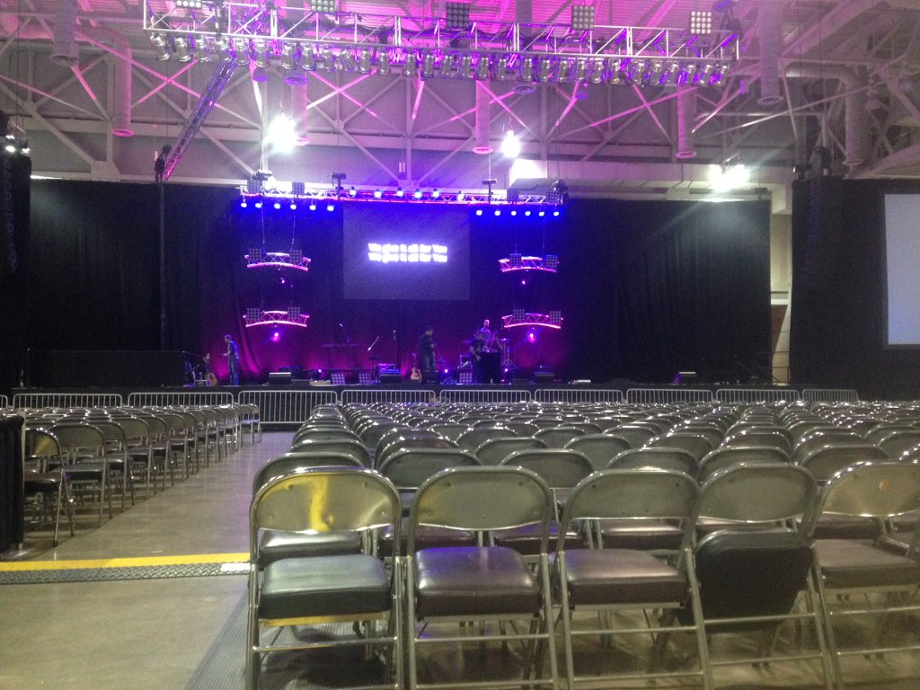 brooklynlindsey's tweet photo. Can't wait for 2000+ #middleschool beauties and beasts to fill these seats. #alive2015 https://t.co/771Y19uJG4