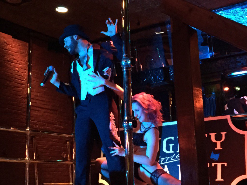 TPANBarlesque's tweet photo. Can't keep this Pup on a leash, but you'll wanna stay! @naughtychicago proceeds benefit #Barlesque 11/20 &amp; 11/22! https://t.co/EvVAR7I8DX