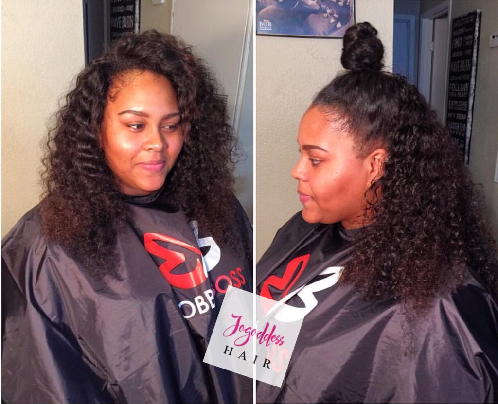 JoGoddessHair's tweet image. Goddess Angel Crazy Curly worn by @okadesire_amore #flipovermethod 😍
STYLIST| @crownedbyhoneybee