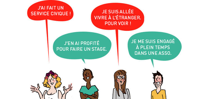 lemonde_campus's tweet photo. Ni « truc de hippie » ni « glande » : l’année de césure expliquée en BD https://t.co/bNMhLFW4kl https://t.co/QyU0XnWTIR