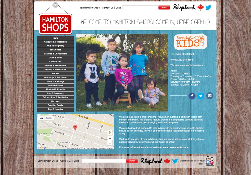 Welcome <a href="/revolutionkids1/">no one</a> to the site! 😊🙌🏻 #HamOnt #shoplocal #LockeSt hamiltonshops.ca