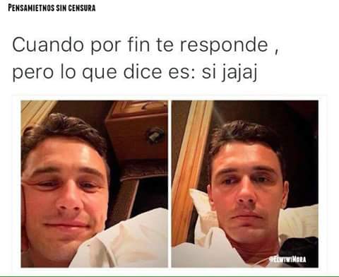 puredesobre's tweet photo. #RazonesParaDejarteEnVisto Cuando esperas y esperas y te responde así: https://t.co/emJsJ5H19U