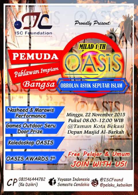 Pemuda Pahlawan Impian Bangsa. Spesial edotion. Milad Indonesia Semesta Cendekia #miladISCFound