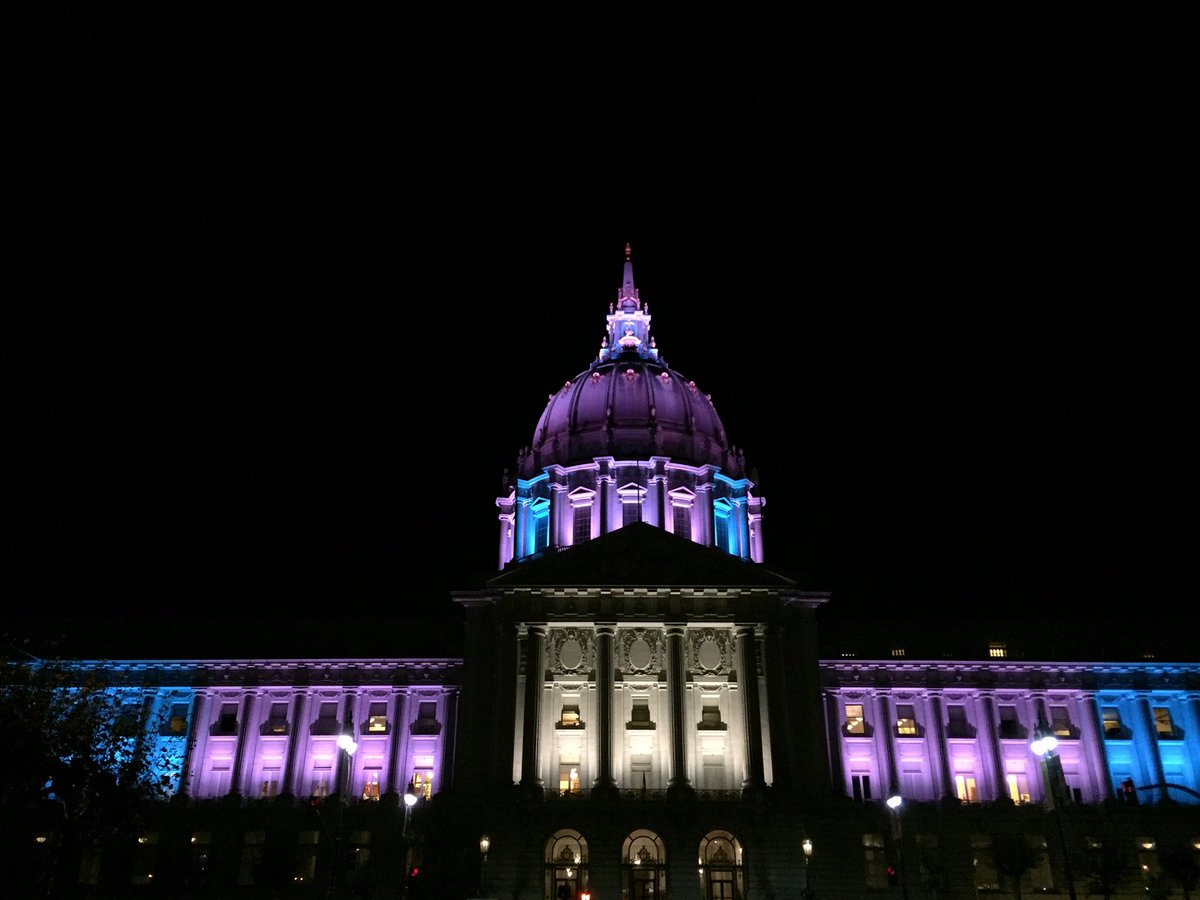 Mayor Ed Lee City Hall Lit In Transgender Flag Colors For Day Of Remembrance To Highlight Sf Values Celebrate Our Diversity T Co 14ypxhgmkh