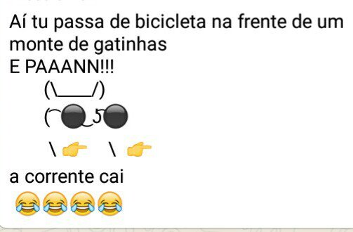 somosopoder's tweet photo. ISSO NAO ACONTECE MAIS COMIGO,POUS NAO TENHO MAIS BICICLETA... Kkkkkkkkkkkk https://t.co/AtsnU6pUfp