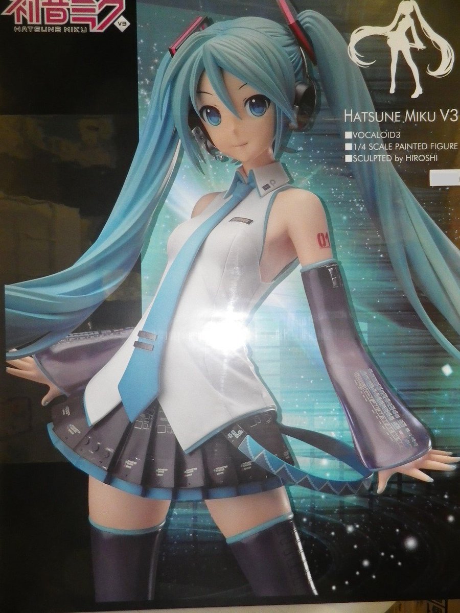 ট ইট র イエローサブマリンなんば本店ホビー Freeing 初音ミクv3 フィギュア 入荷しました １ ４というビッグサイズのミクです 大きいだけではなく造形も見事です この大きさだからこそ可能となったミクをお楽しみ下さい Vocaloid 初音ミク