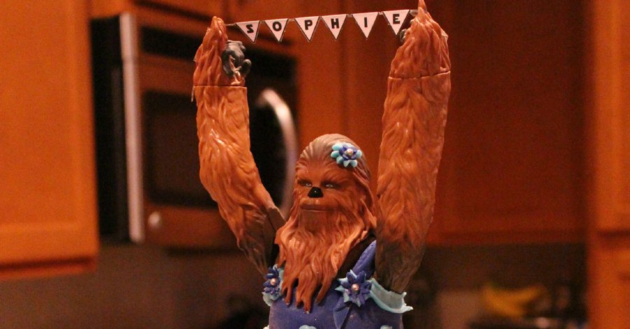 Princess Chewbacca will change the way you feel about cake, #StarWars go.cbr.cc/1QTHZP4
