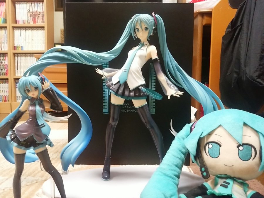 初音ミク V3 フィギュアが大きいと驚きの声 Erumaerまとめ