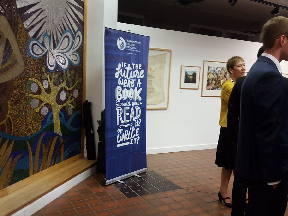 At the @irelandscholar awards in <a href="/UL/">University Of Limerick</a> talking to students about <a href="/WIPLive/">Washington Ireland Program</a> Come learn about spending a summer in DC