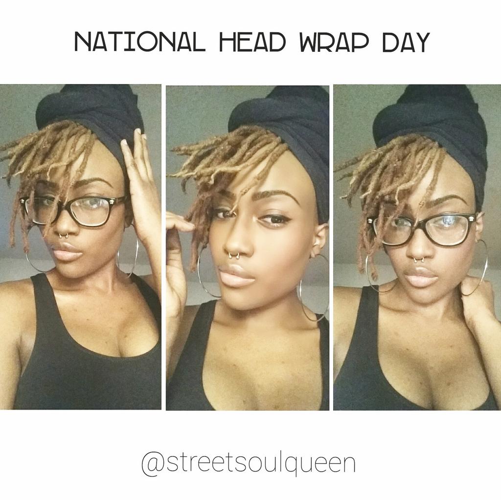 streetsoulqueen's tweet photo. π Cri!π
Happy National Head wrap Day!
#latepost #flexinmycomplexion #peacelovelightbalance https://t.co/KXwOgGNdT2