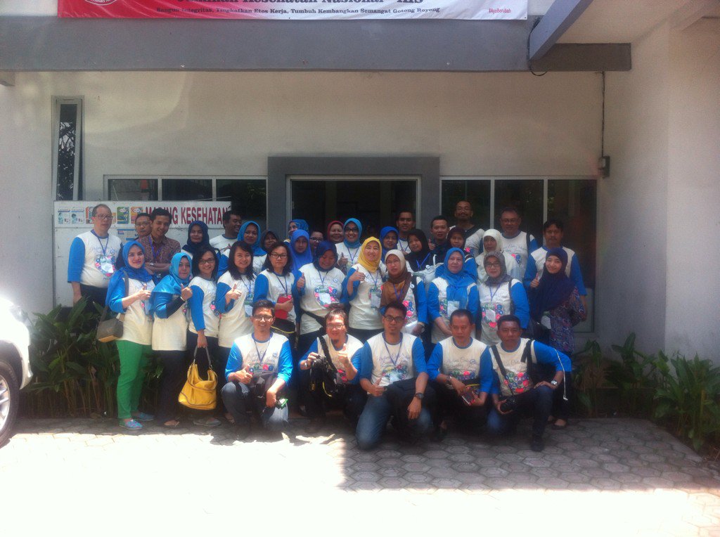 d2_anggraeni's tweet photo. In blue @TropicanaSlim #prolanis #bpjs #pkmcipageran #2ndtourdeprolanis https://t.co/pkfccezmNN