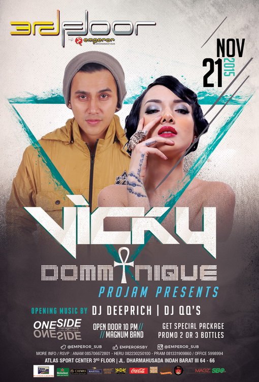 Tonight Vicky &amp; Domminique at 3rd floor
