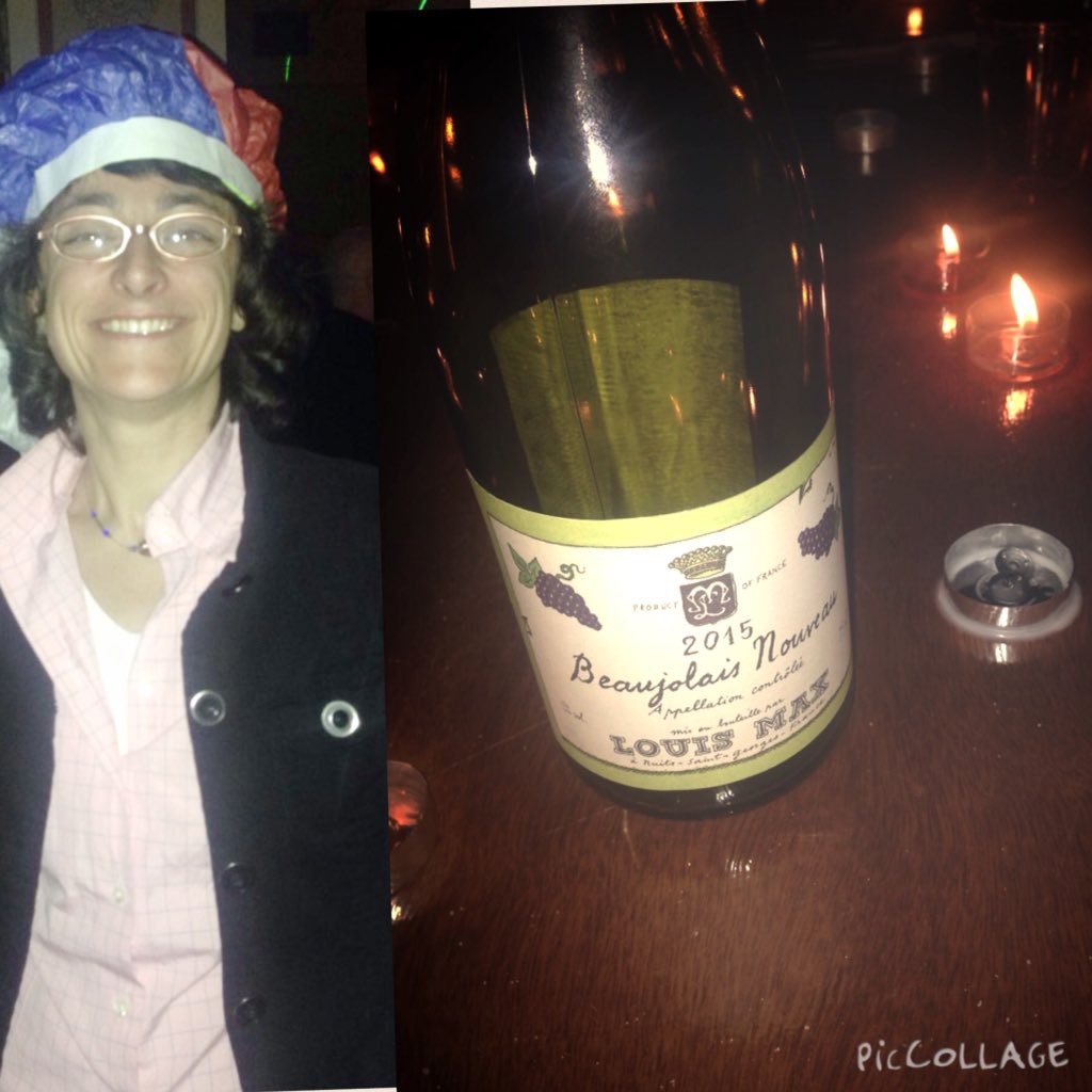 Latinmirrai's tweet photo. A #Vancouver on fête aussi  #BeaujolaisNouveau  #2016 merci - @VanEnFrancais https://t.co/iMD3qJN4kU