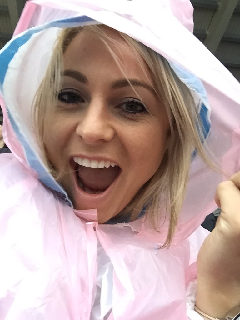 TweetingTrace's tweet photo. Double poncho #doublebagged https://t.co/2p7x4mAWhn