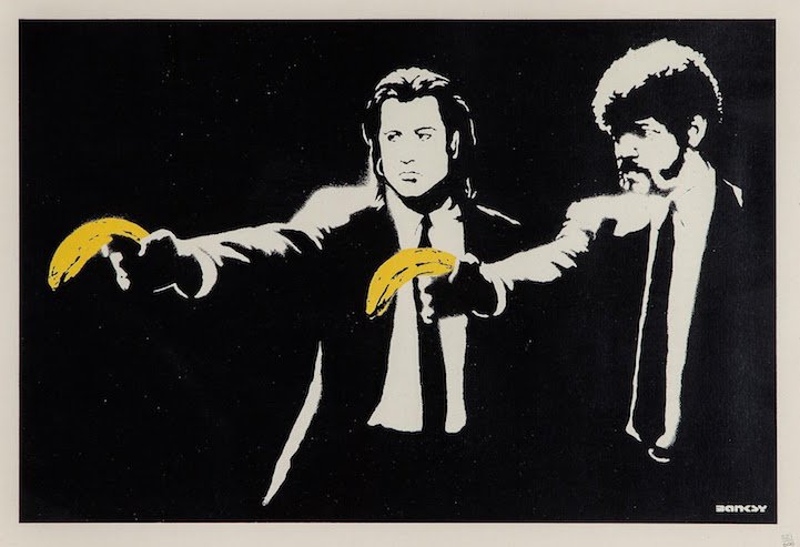 mymodernmet's tweet photo. Ongoing auctions of Banksy’s work from several auction houses. via @Barnebyscom https://t.co/dh2RFeDvCR #Barnebyscom https://t.co/DBJv2vDWT2