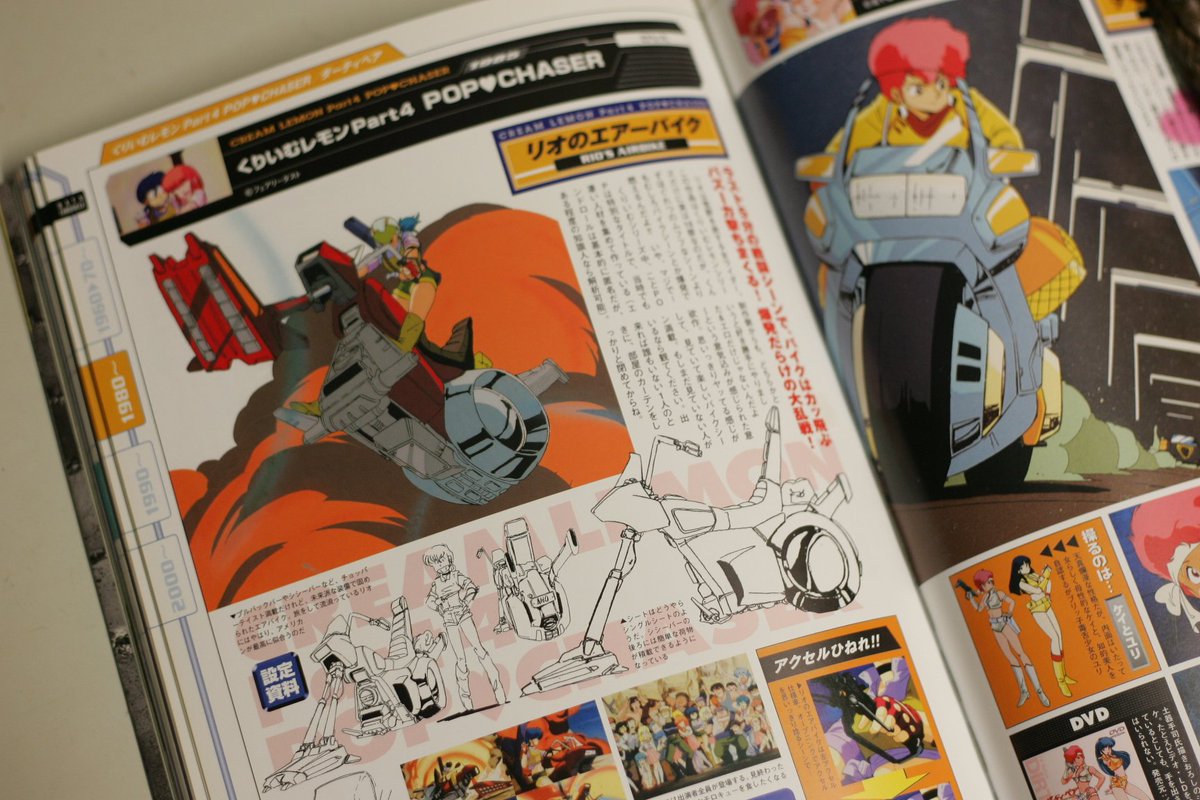 くりいむレモンイベント追記】少数ですが、かつて出した『アニメバイク